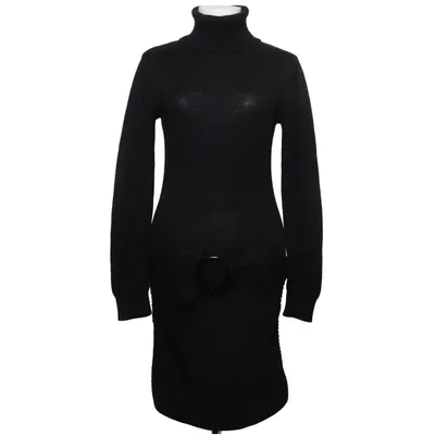 Turtleneck dress (Black) from Melrose Acrylic, Elastane