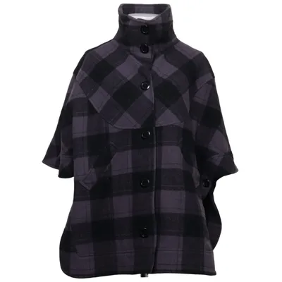 Cape (Gray, Black) from Lux Acrylic, Polyamide, Polyester, Viscose, Wool