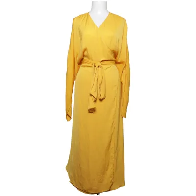 Robe portefeuille (Jaune) de Aéryne Polyester