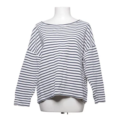 Lange mouwen shirt (Wit, Blauw) van Marc O'Polo Katoen