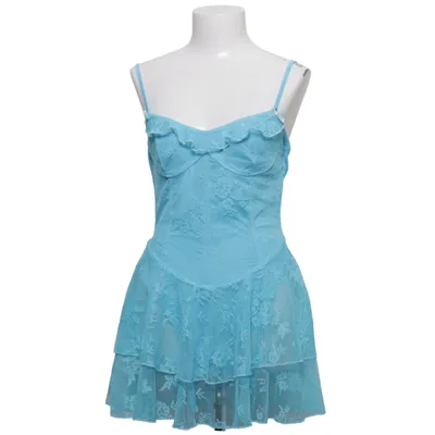Jurk (Blauw) Elastaan, Polyester