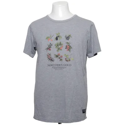 T-shirt (Grå, Flerfärgad) från SQRTN Bomull, Polyester