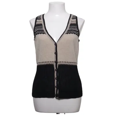 Vest (Black, Beige) from Noa Noa Viscose, Wool