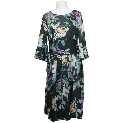 Jurk (Zwart, Meerkleurig) van Creation L Elastaan, Polyester