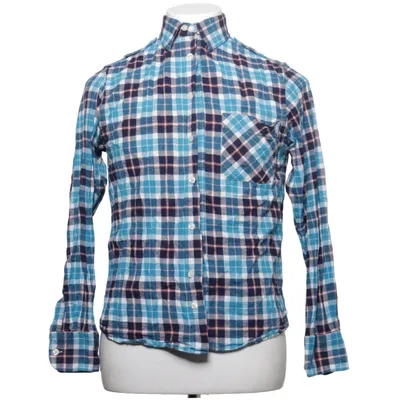 Flanellen overhemd (Blauw, Wit, Rood) van Cedarwood State Katoen
