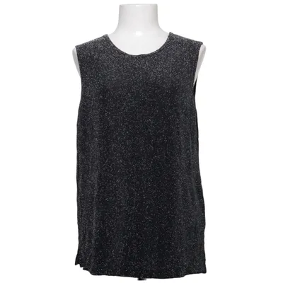 Top (Black, Silver) from Schmeinck Elastane, Polyamide, Polyester