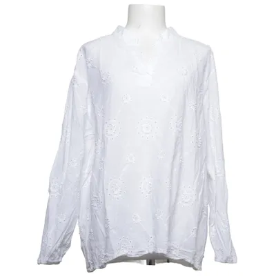 Blouse (Wit) van Pescara Katoen