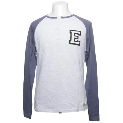 Henley shirt (Gray, Blue) from Everlast Cotton, Polyester