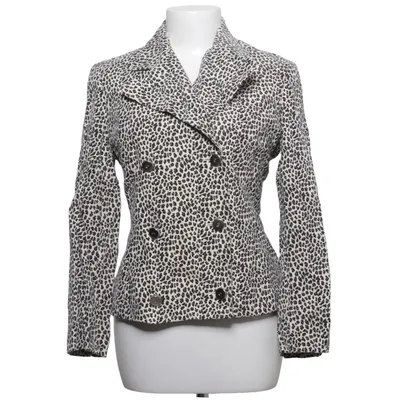 Blazer (Beige, Black) from Gianfranco Ferré Acetate, Viscose