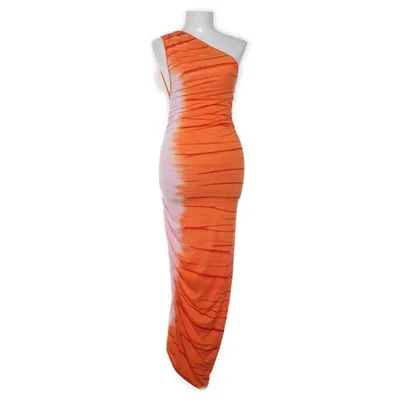 Långklänning (Orange, Rosa, Flerfärgad) från Rabens Saloner