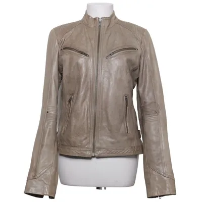 Leather jacket (Beige) from Rock'n Blue Leather, Polyester