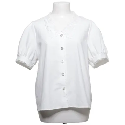 Chemisier Dirndl (Blanc) Polyester