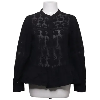 Bluse (Sort) fra Zara Bomuld, Nylon