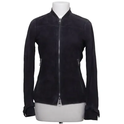 Leather jacket (Gray) from Hugo Boss Cupro, Leather