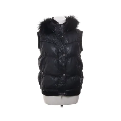 Dunvest (Sort) fra Rock'n Blue Dun, Fjer, Pels, Polyester