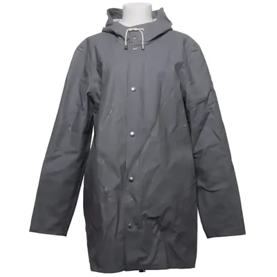 Raincoat (Gray) from Stutterheim Cotton, Polyester