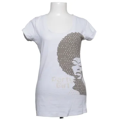 T-shirt (Hvid) fra UND. Bomuld, Viscose