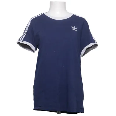 T-shirt (Bleu, Blanc) de Adidas Originals Coton, Élasthane