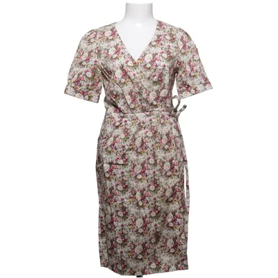 Wrap dress (White, Multicolored) from Rules by Mary Cotton