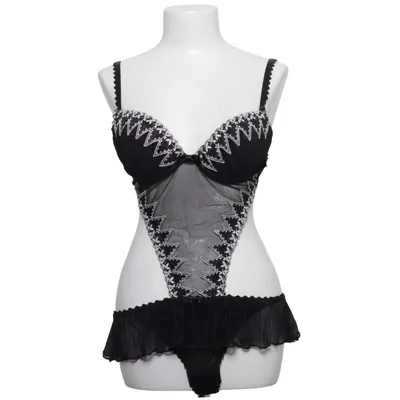 Body (Zwart) van Jolidon Katoen, Elastaan, Polyamide, Polyester, Polyurethaan