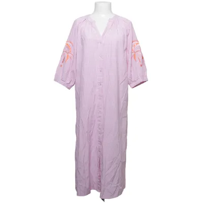 Skjortekjole (Pink, Hvid) fra Lolaliza Bomuld, Polyester