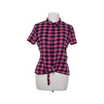 Short sleeve shirt (Pink, Black) from Pussy Deluxe Cotton, Elastane