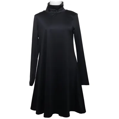 Rollkragenkleid (Schwarz) von BumBum Elasthan, Recyceltes Polyester