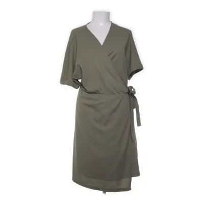 Slå-om-kjole (Grøn) fra MyWear Elastan, Polyester