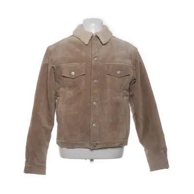 Shearlingjacka (Beige) från Poco Loco Skinn