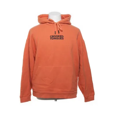 Hoodie (Orange) from Crooked Tongues Cotton, Polyester