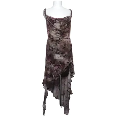 Dress (Purple, Green, Beige) from Urban Outfitters Elastane, Nylon, Polyester