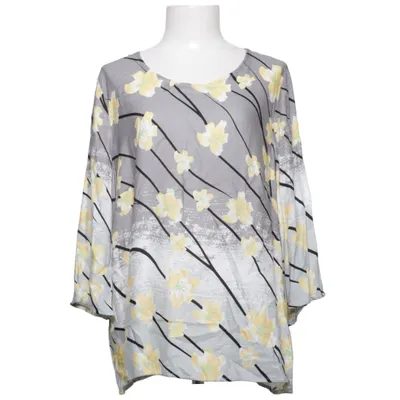 Blouse (Gris, Jaune, Blanc, Noir) de Creation L Lyocell, Viscose
