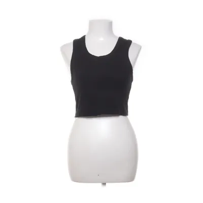 Crop top (Svart) från Collusion Bomull, Polyester