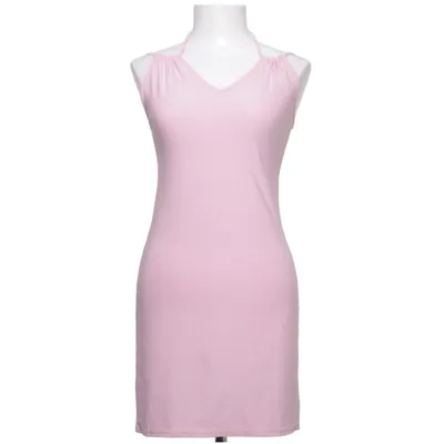 Halterneck dress (Pink) from Azora Elastane, Polyester