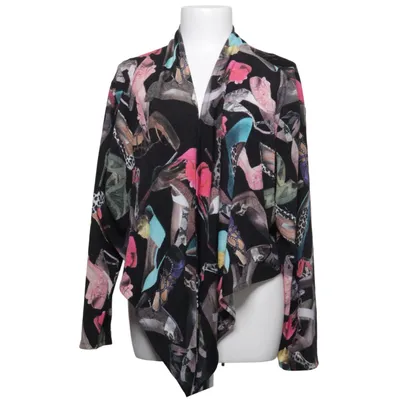 Cardigan (Black, Multicolored) from Túrbulence Polyester, Viscose