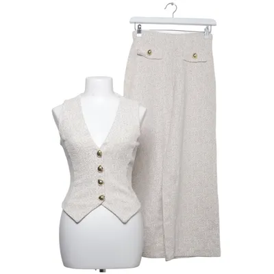 Set (Beige) from Zara Elastane, Linen, Metallic fiber, Polyamide, Viscose