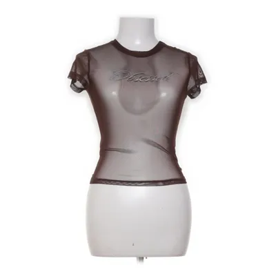 Crop top (Brun) från Divided by H&M Elastan, Polyester