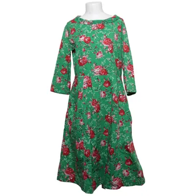Kleid (Grün, Rot, Mehrfarbig) von Blutsgeschwister Elasthan, Bio-Baumwolle, Polyester