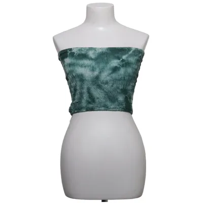 Tube Top (Grün) von Contro Corrente Baumwolle