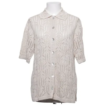 Cardigan (Beige) van Second Female Katoen, Viscose