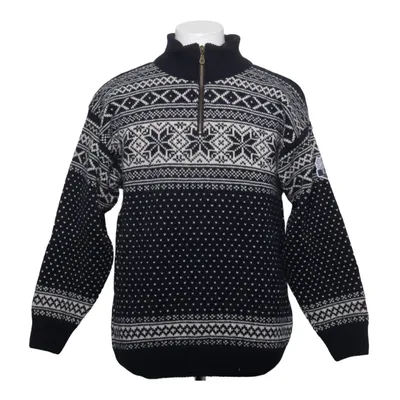 Norwegerpullover (Blau, Weiß) von Norwool Wolle