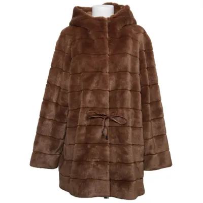 Winterjas (Bruin) van Thom by Thomas Rath Polyester, Polyurethaan