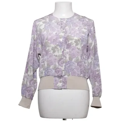 Cardigan (Lilla, Beige) fra Smiley Vintage