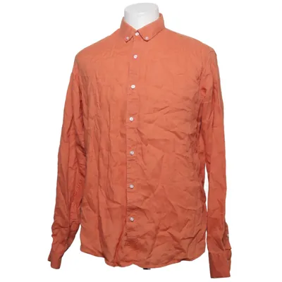 Skjorte (Orange) fra Bruun & Stengade Linned