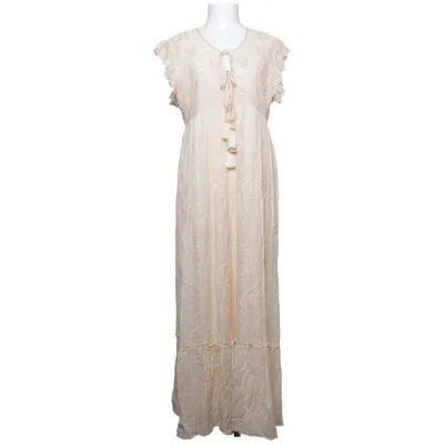 Maxi dress (Beige) from Blue Pearl Cotton, Viscose
