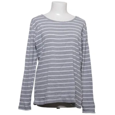 Long sleeve T-shirt (Gray, White) from Flashlights Cotton