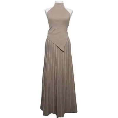 Kjole (Beige) fra Adoore Polyester, Viscose