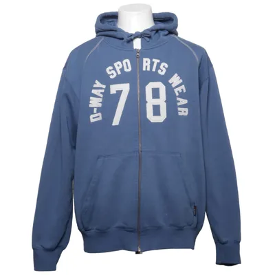 Huvtröja (Blå) från D-Way Bomull, Polyester