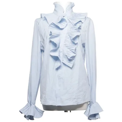 Blouse (Blue) from Luzabelle Cotton, Polyester