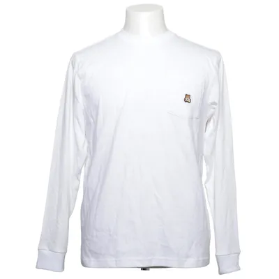 Langærmet t-shirt (Hvid) fra Teddy Fresh Bomuld
